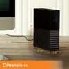 Picture of WD 4TB My Book Desktop External Hard Drive, USB 3.0 - WDBBGB0040HBK-NESN