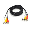 Picture of Padarsey 10ft 3RCA Male to Female Audio Composite Extension Video Cable DVD