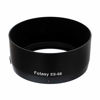Picture of Fotasy Flocked Dedicated Bayonet Lens Hood for Canon EF 50mm f/1.8 STM Lens, Interior Flocking Hood, Canon 50mm 1.8 STM Lens Hood, Replacement of Canon ES-68 Lens Hood, Black (ES68FL)