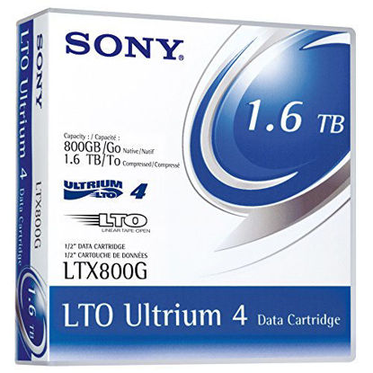 Picture of Sony LTO4 Ultrium 800GB Tape Cartridge (LTX800G)