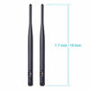 Picture of Bingfu Dual Band WiFi 2.4GHz 5GHz 5.8GHz 6dBi SMA Male Antenna (2-Pack) for Wireless Vedio Security IP Camera Recorder Surveillance Recorder Truck Trailer Rear View Backup Camera Reversing Monitor