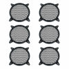 Picture of Geesatis 6 pcs Subwoofer Grill Cover Speaker Decorative Circle Cover Woofer Grill 6 inches Mesh Protector for Car Speaker Cover, with Mounting Screws