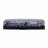 Picture of 0-4 GA 4 Circuit HD Fuse Power Distribution Block w/Ground Buss for Campers, Cars, Audio, Stereos 30A 60A 80A with Red LED Indicator