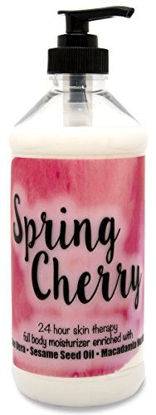Picture of The Lotion Company 24 Hour Skin Therapy Lotion, Spring Cherry, 16 Ounce