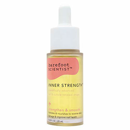 Picture of Barefoot Scientist Inner Strength Nail and Cuticle Renewal Drops, Award-Winning Cuticle Oil for Fingernails and Toenails