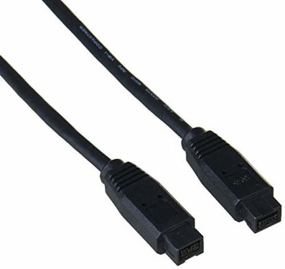 Picture of StarTech.com 10 ft 1394b Firewire 800 Cable 9-9 M/M - IEEE 1394 Cable - FireWire 800 (M) to FireWire 800 (M) - 10 ft - Black - 1394_99_10