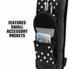 Picture of USA GEAR Camera Sling Shoulder Strap with Adjustable Polka Dot Neoprene, Safety Tether, Accessory Pocket, Quick Release Buckle - Compatible with Canon, Nikon, Sony and More Dslr and Mirrorless Cameras
