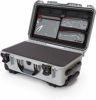 Picture of Nanuk 935 Waterproof Carry-On Hard Case with Lid Organizer and Foam Insert w/ Wheels - Silver