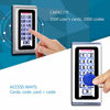 Picture of AMOCAM Door Access Control System Stand-Alone Password Keypad + 5PCS Proximity RFID 125Khz Key Fobs Keychains, Support 2000 Users ID Card Reader, Waterproof, Backlight, Zinc Alloy Metal Case