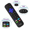 Picture of 1-clicktech Remote for All Roku TV Brands [Hisense/TCL/Sharp/Insignia/ONN/Sanyo/LG/Hitachi/Element] w/ 6 Shortcut Keys [NOT for Roku Stick]