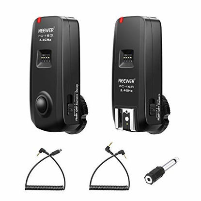 Picture of Neewer FC-16 3-in-1 2.4G 16 Channels Wireless Remote Flash Trigger Compatible with Sony A9II A9 A7RIV A7RIII A7RII A7R A7III A7II A7 A7SII A7S A6600 A6500 Sony DSLR Cameras