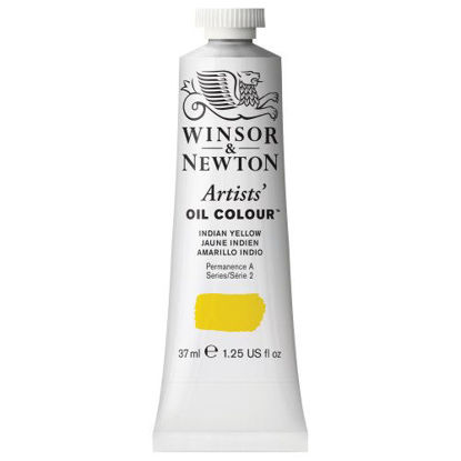Picture of Winsor & Newton Artists' Oil Color Paint, 37-ml Tube, Indian Yellow