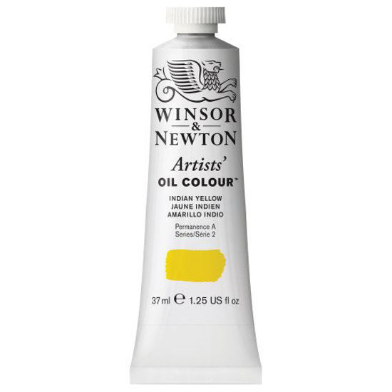 Picture of Winsor & Newton Artists' Oil Color Paint, 37-ml Tube, Indian Yellow