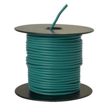 Picture of Southwire 56421923 Primary Wire, 14-Gauge Bulk Spool, 100-Feet, Green
