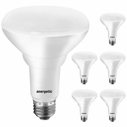 Picture of LED Recessed Light Bulbs BR30, 65W Equivalent, Dimmable, Warm White 3000K, Indoor Flood Lights for Recessed Cans, UL Listed, 6 Pack