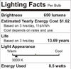 Picture of LED Recessed Light Bulbs BR30, 65W Equivalent, Dimmable, Warm White 3000K, Indoor Flood Lights for Recessed Cans, UL Listed, 6 Pack