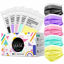 Picture of 50pcs Multicolor Face Mask,Purple Yellow Green Pink Black Mask,3 Ply Mouth Cover