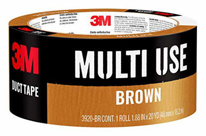 Picture of 3M Multi-Purpose Duct Tape Brown, 1.88 Inches by 20 Yards, 3920-BR