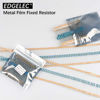 Picture of EDGELEC 100pcs 200 ohm Resistor 1/4w (0.25 Watt) ±1% Tolerance Metal Film Fixed Resistor, Multiple Values of Resistance Optional