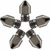Picture of Hardened Steel Tool High Temperature Pointed Wear Resistant MK8 Nozzles 0.4 mm/ 1.75 mm 3D Printer Compatible with Makerbot, Creality CR-10 All Metal Hotend, Ender 3/ Ender3 pro, Prusa i3 (5)