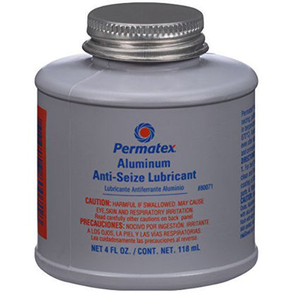 Picture of Permatex 80071-12PK Anti-Seize Lubricant with Brush Top Bottle, 4 oz. (Pack of 12)