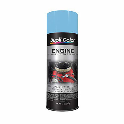 Picture of Dupli-Color EDE161607 Ceramic Pontiac Blue Metallic Engine Paint - 12 oz.