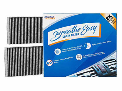 Picture of Spearhead Premium Breathe Easy Cabin Filter, Up to 25% Longer Life w/Activated Carbon (BE-135)