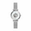 Picture of Fossil Women's Carlie Mini Automatic Watch with Stainless Steel Strap, Silver, 12 (Model: ME3189)