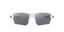 Picture of Oakley Men's OO9188 Flak 2.0 XL Rectangular Sunglasses, Polished White w Black/Prizm Black Polarized, 59 mm