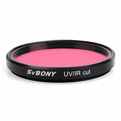 Picture of SVBONY Telescope Filter UV IR Cut Block Filter Infra Red Filter CCD Camera for Astrophotography Telescope UV Filter 2 inch Threads for DSLR Camera