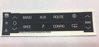 Picture of Cadillac Escalade EXT ESV Climate Control & Radio Worn Button Repair Decals