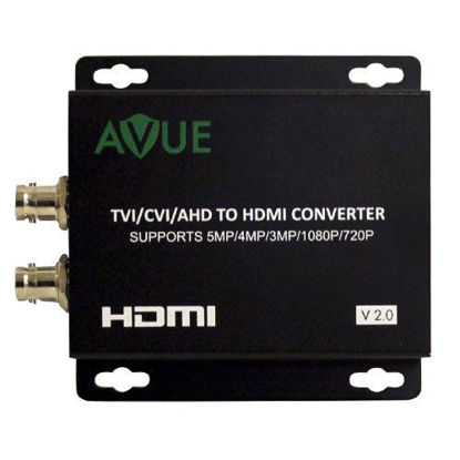 Picture of AVUE TVH-L11 TVI/CVI/AHD to HDMI Converter V2.0 Supports 5MP(TVI/AHD), 4MP, 3MP, 1080P and 720P Broadcasting Grade
