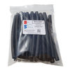 Picture of Buy Auto Supply # BAS13804 (25 Count) Black 3:1 Heat Shrink Tubing Dual Wall Adhesive Lined, Automotive & Marine Grade - Size: I.D 3/8" (9.5mm) - 6 Inch Sections
