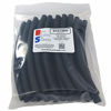 Picture of Buy Auto Supply # BAS13804 (25 Count) Black 3:1 Heat Shrink Tubing Dual Wall Adhesive Lined, Automotive & Marine Grade - Size: I.D 3/8" (9.5mm) - 6 Inch Sections