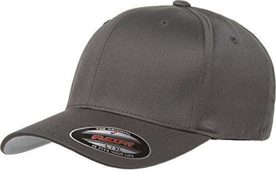 Picture of Flexfit Mens Men's Athletic Baseball Fitted Cap, Dark Gray, Large-X-Large US