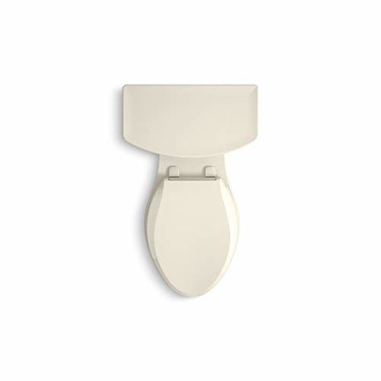GetUSCart KOHLER K463647 Cachet QuietClose with GripTight Bumpers Elongated Toilet Seat, Almond