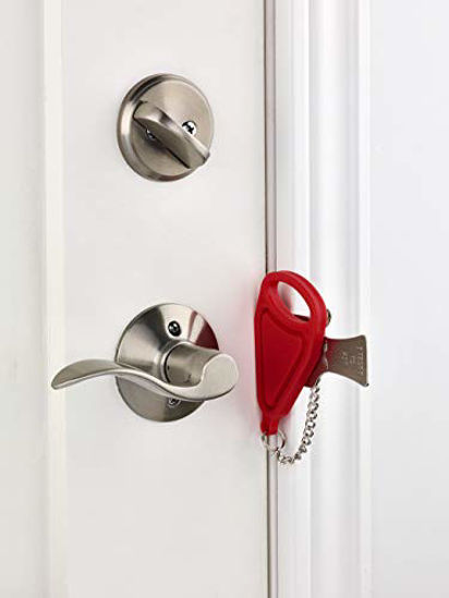 Picture of Addalock - (1 Piece ) The Original Portable Door Lock, Travel Lock, AirBNB Lock, School Lockdown Lock