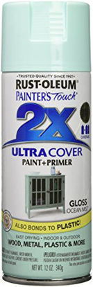 Picture of Rust-Oleum 283190 Painter's Touch 2X Ultra Cover, 12 Oz, Gloss Ocean Mist