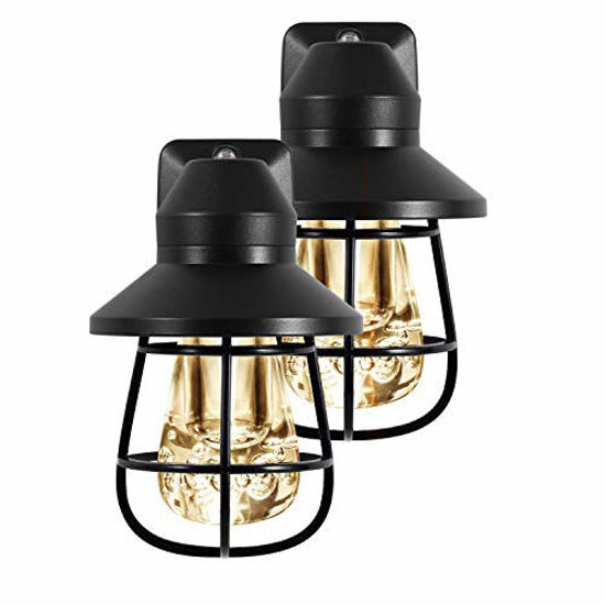 GetUSCart GE Vintage LED Night Light 2 Pack Plug in Dusk to
