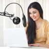 Picture of Aokeo Professional Microphone Pop Filter Mask Shield For Blue Yeti and Any Other Microphone, Mic Dual Layered Wind Pop Screen With A Flexible 360° Gooseneck Clip Stabilizing Arm