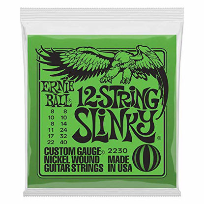 Picture of Ernie Ball 12-string Slinky Nickel Wound Set, .008 - .040