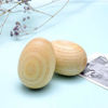 Picture of 4 Pcs Natural Wood Egg Shaker Musical Percussion Instrument