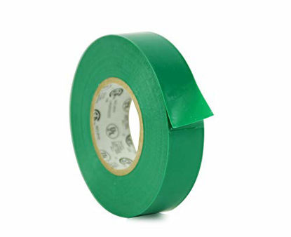 Picture of WOD ETC766 Professional Grade General Purpose Green Electrical Tape UL/CSA listed core. Vinyl Rubber Adhesive Electrical Tape: 3/4inch X 66ft. - Use At No More Than 600V & 176F (Pack of 1)