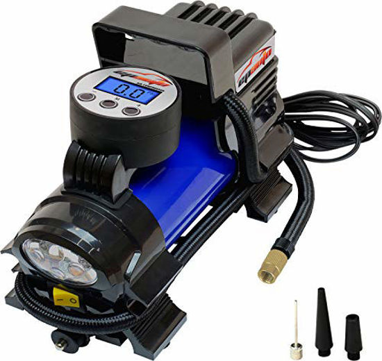 Picture of EPAuto 12V DC Portable Air Compressor Pump, Digital Tire Inflator