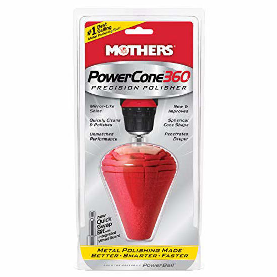 Picture of Mothers 05146 PowerCone 360 Metal Polishing Tool, Single Unit