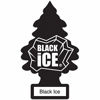 Picture of LITTLE TREES Car Air Freshener I Hanging Tree Provides Long Lasting Scent for Auto or Home I Black Ice, 6-packs (4 count)