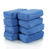 Picture of Chemical Guys MIC_292_08 Premium Grade Microfiber Applicators, Blue (Pack of 8)