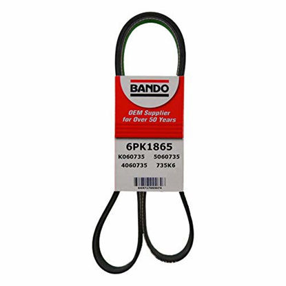 Picture of Bando USA 6PK1865 OEM Quality Serpentine Belt