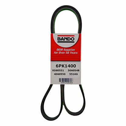 Picture of Bando USA 6PK1400 OEM Quality Serpentine Belt