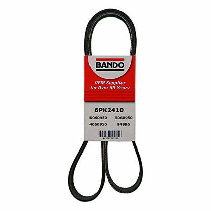 Picture of Bando USA 6PK2410 OEM Quality Serpentine Belt